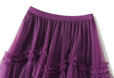 Fusta midi dama D1865 - Lusha.ro